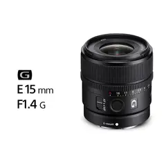 SONY - Lente Prime Gran Angular SEL15F14G