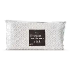 DRIMER - Almohada Visco Antiácaros King (80x40 cm).