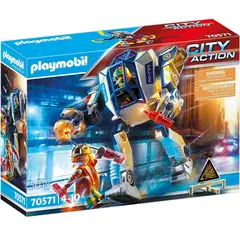 PLAYMOBIL - City Action Robot Policía en Operación Especial