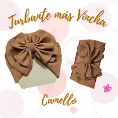 GENERICO - Vincha para bebe mas turbante