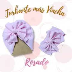 GENERICO - Vincha para bebe mas turbante
