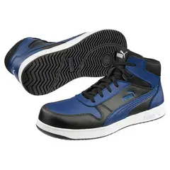 PUMA - ZAPATILLA DE SEGURIDAD FRONTCOURT BLUE-BLACK MID