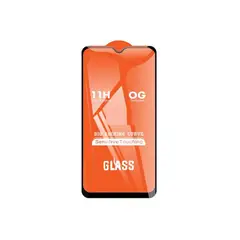 GENERICO - Mica Vidrio Templado 9H para Samsung A30 Borde Negro