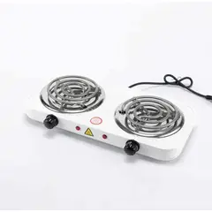 GENERICO - Cocina Electrica Estufa 2 Hornillas Portatil Modelo Aspiral Zw02