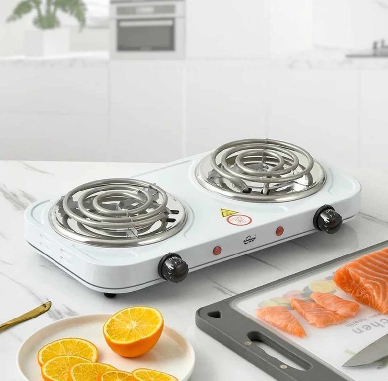 Cocina 2 Hornillas Electrica Portatil 2000W Modelo Aspiral ZW02