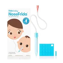 FRIDABABY - Pack Aspirador Nasal Nosefrida Bebé + 24 Repuestos filtros