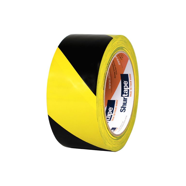 Cinta Señalización Delimitadora Amar-Negr 2x36yd