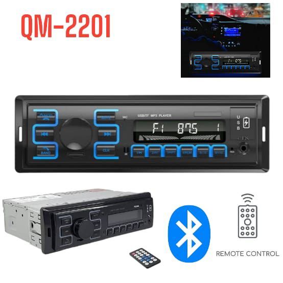 Stereo Autoradio para Autos con Pantalla Digital Bluetooth
