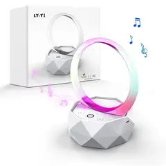 GENERICO - Parlante Lámpara Bluetooth Inalámbrico Con Luz de Atmósfera Colorida