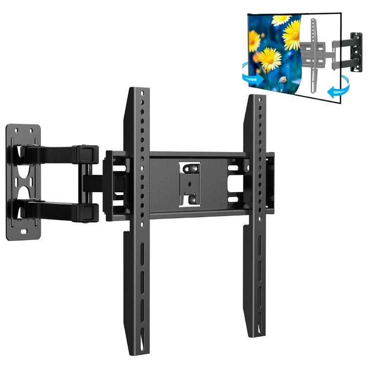 Rack Movible para TV Soporte Plegable de Televisor de 26 a 55 Pulgadas