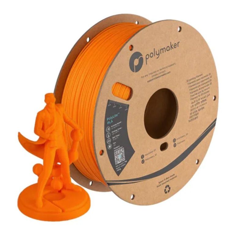 Filamento PolyLite PLA Anaranjado 175mm 1Kg