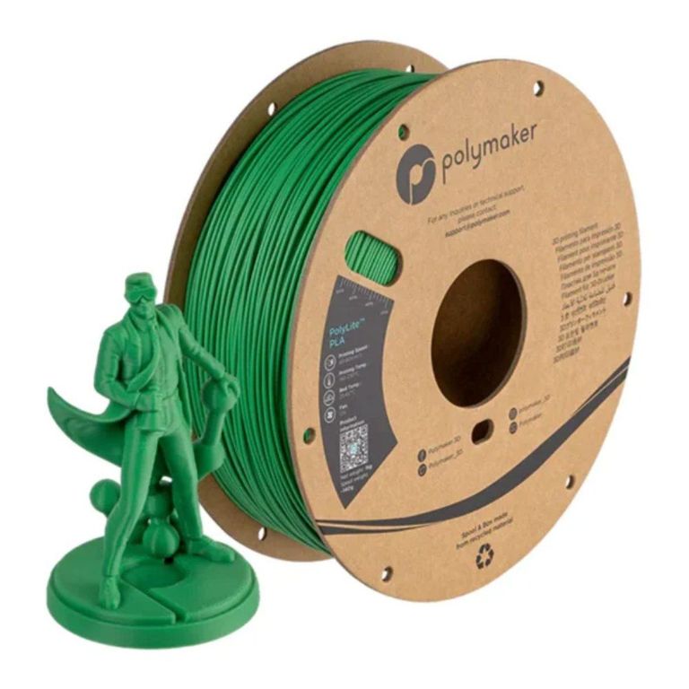 Filamento PolyLite PLA Verde 175mm 1Kg