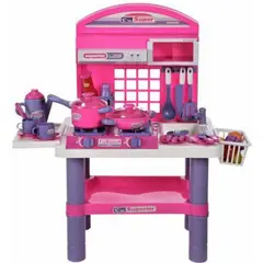 GENERICO - SET JUEGO DE COCINA KITCHEN PARA NIÑAS