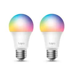 TP LINK - PACK BOMBILLA DE LUZ WI-FI TP-LINK TAPO L530E-2 RGB P/N: TAPO L530E2