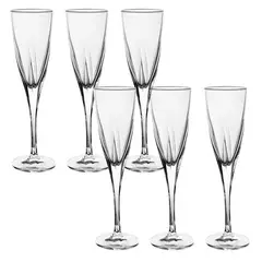 RCR - Set Copas Champaña Fusion 147 ml x 6