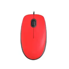 LOGITECH - Mouse M110 Silent Optico Usb Rojo