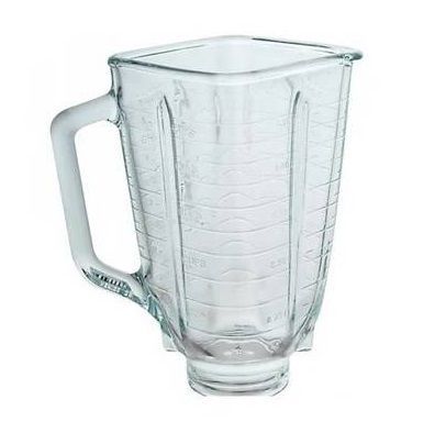 Vaso para licuadora clásica de vidrio
