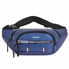 GENERICO - Riñonera Deportiva de 4 Bolsillos para Hombre Mujer Canguro CR-02