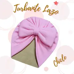 GENERICO - TURBANTE DE BEBE STOREWIDE MODELO LAZO ALGODÓN PIMA