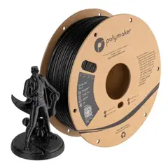 POLYMAKER - Filamento PolyLite PLA Negro Galaxia 175mm 1Kg
