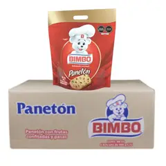 BIMBO - PANETON BOLSA 900 GR. x 6 UNID.