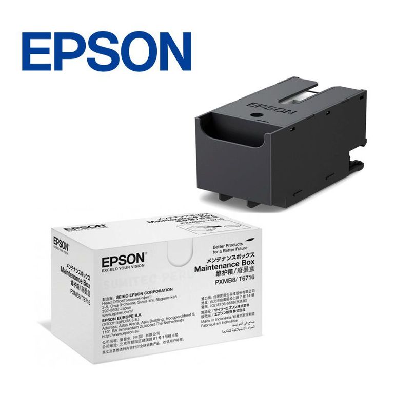 CAJA DE MANTENIMIENTO T671600 Para WF-C5710 C5790 C5299 C5799