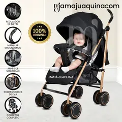 BABY KING - Coche Bastón Deportivo «PRIME PLUS» Edición Limitada Black
