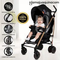 BABY KING - Coche Bastón Deportivo «XMOOV» Edición Limitada Black