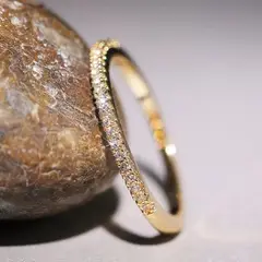 GENERICO - Anillos sortija de lujo para mujer joyería fija-talla 7