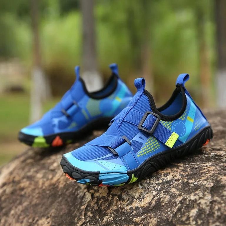 Aquahoes Niños Zapatos Acuaticos Aquamoda Niños N3AAZ Azul - Azul.