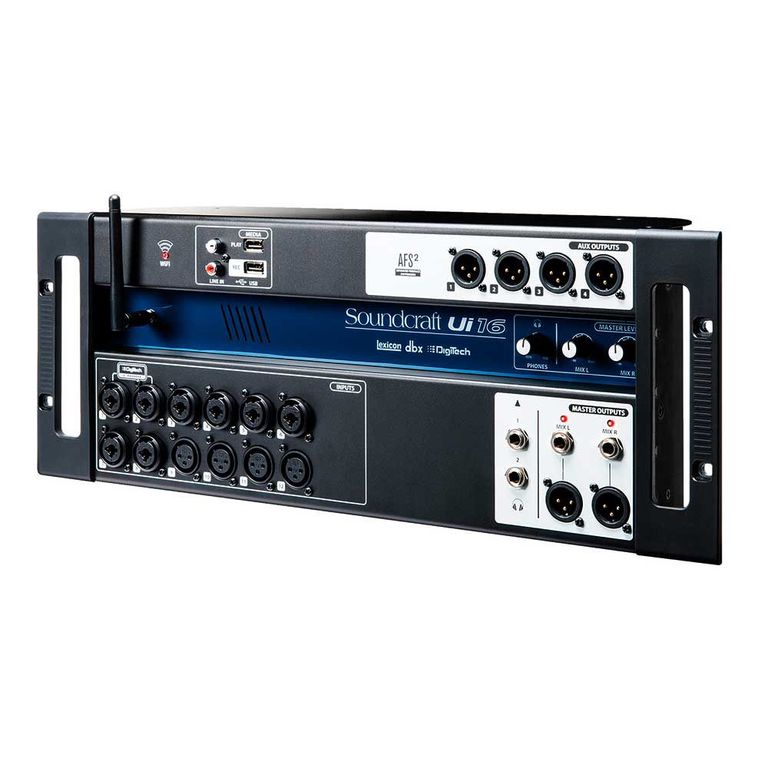 Mezclador Digital Controlado a Distancia Ui16