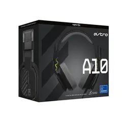LOGITECH - Audifono con Microfono Astro A10 G2 BLACK