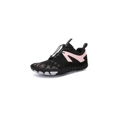 AQUA&MODA - Zapatillas de ciclismo aquamoda Unisex HB1ANR Negro con Rosado - Negro.
