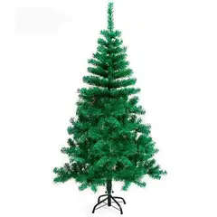 GENERICO - Árbol de Navidad de 180cm Verde 500 ramas 3 cuerpos Basé de Metal
