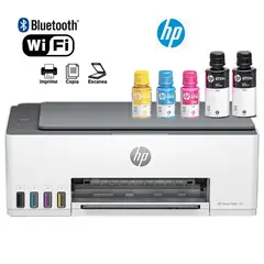 HP - Impresora Smart Tank 580 Multifuncional, Wifi 580 1F3Y2A