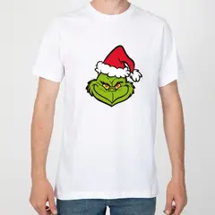 GENERICO - Polo Hombre manga corta diseño Grinch