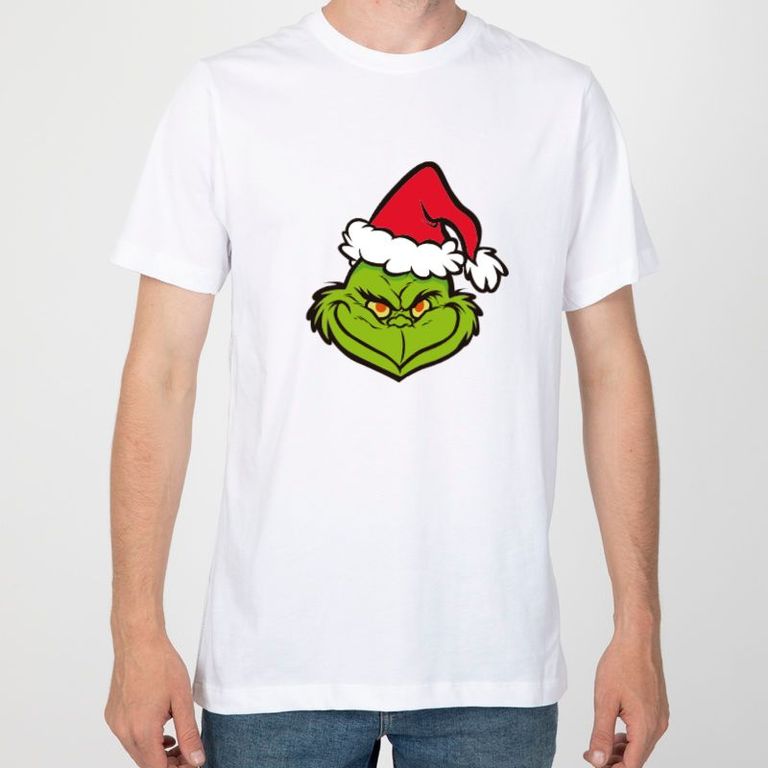 Polo Hombre manga corta diseño Grinch