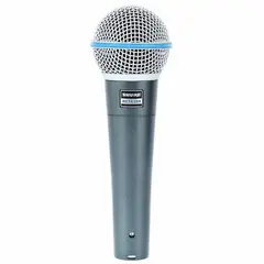 SHURE - Beta58a Micrófono Dinámico Vocal Super Cardioide