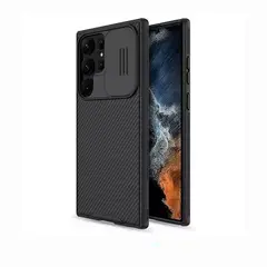 NILLKIN - Samsung Galaxy S23 Ultra Case Funda Camshield - Negro.