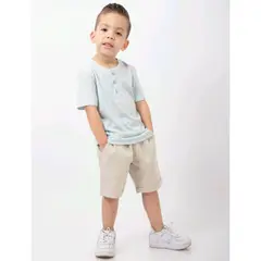 GENERICO - Polo Niño Básico Mick Color Verde Estacion 108