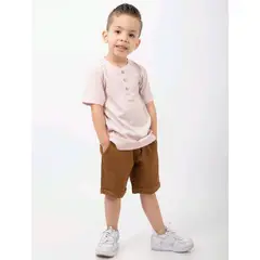 GENERICO - Polo Niño Básico Mick Color Magenta Estacion 108