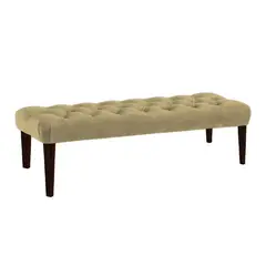 BARAKA HOME - Banqueta Yaja 2 plz - Biege Oscuro