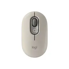 LOGITECH - Mouse Pop Bluetooth Mist Sand Gray 910-006648