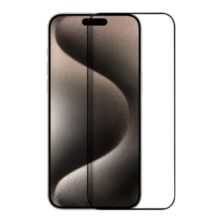 Protector de Pantalla para iPhone 15 ProMax Transparente de Vidrio 10D