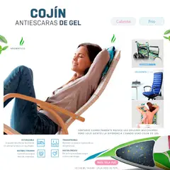 GENERICO - Cojín Antiescaras de Gel