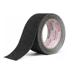 SHURTAPE - Cinta Antideslizante Negro Extra Resistente 2x5yd