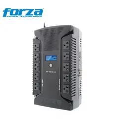 FORZA - Ups 220v / 10000va /600w 2usb -10 Tomas Mod Ht-1002lcd
