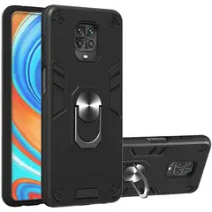 GENERICO - Xiaomi redmi note 9 pro/ note 9s funda armor negro