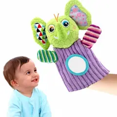 JOLLYBABY - Marioneta Sonajero Elefante