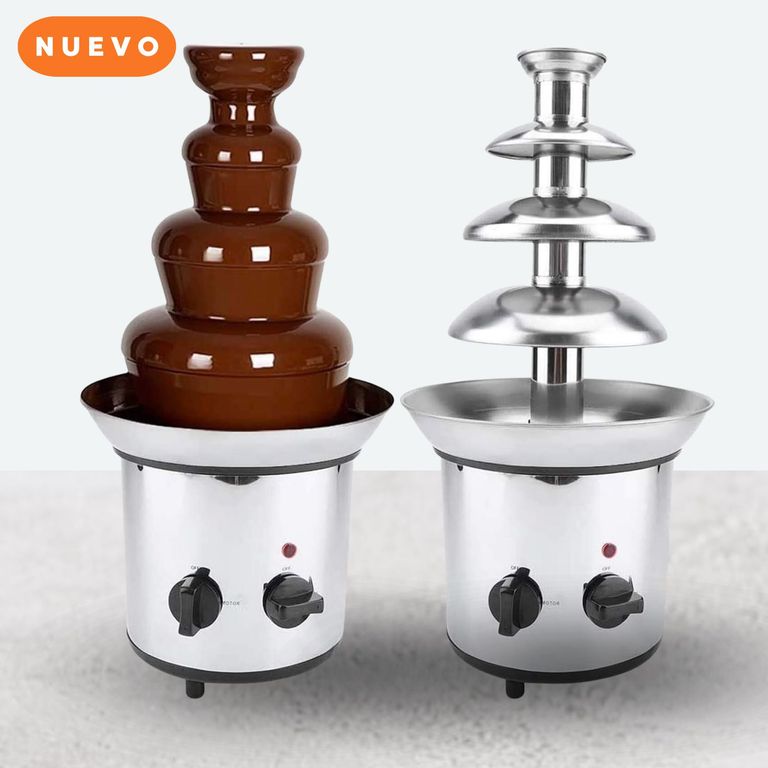 Fuente de Chocolate de Acero Inoxidable